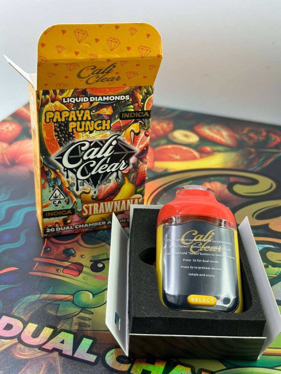 Cali Clear 2 Grams Dual Chamber Disposable
