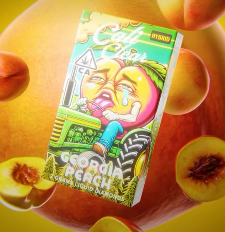 Cali Clear Georgia Peach - 2G 2G Liquid Diamonds