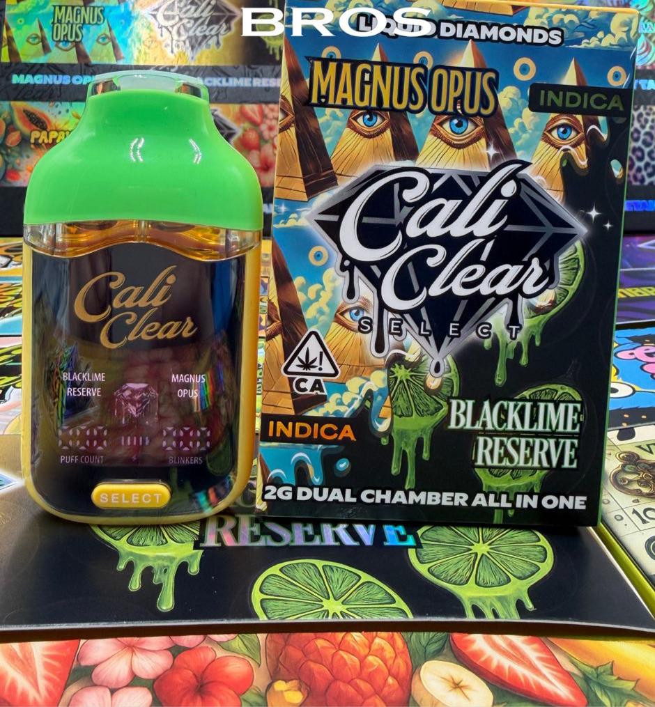 Cali Clear - Magnus Opus x Blacklime Reserve