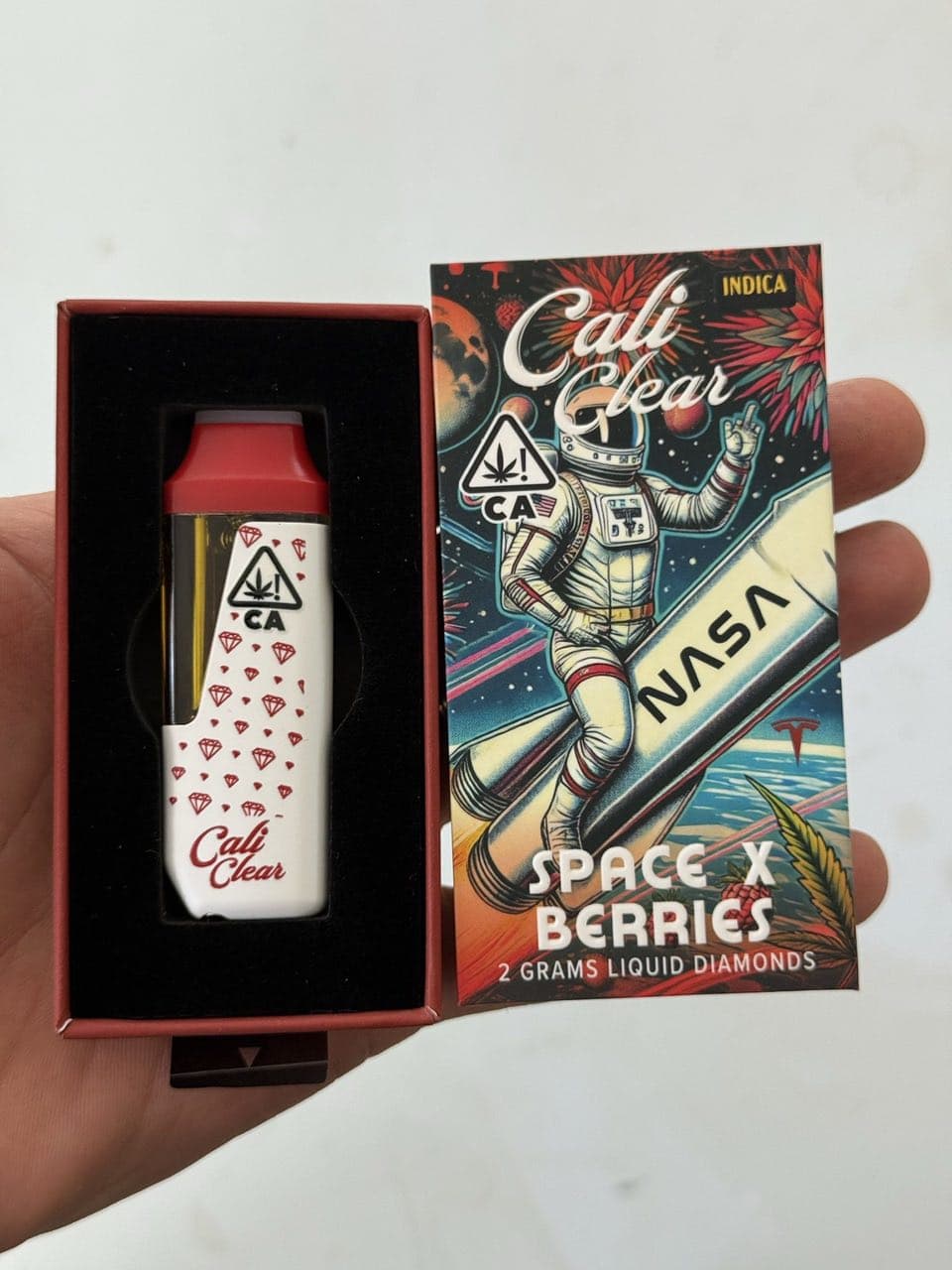 Cali Clear Space X Berries - 2G 2G Liquid Diamonds