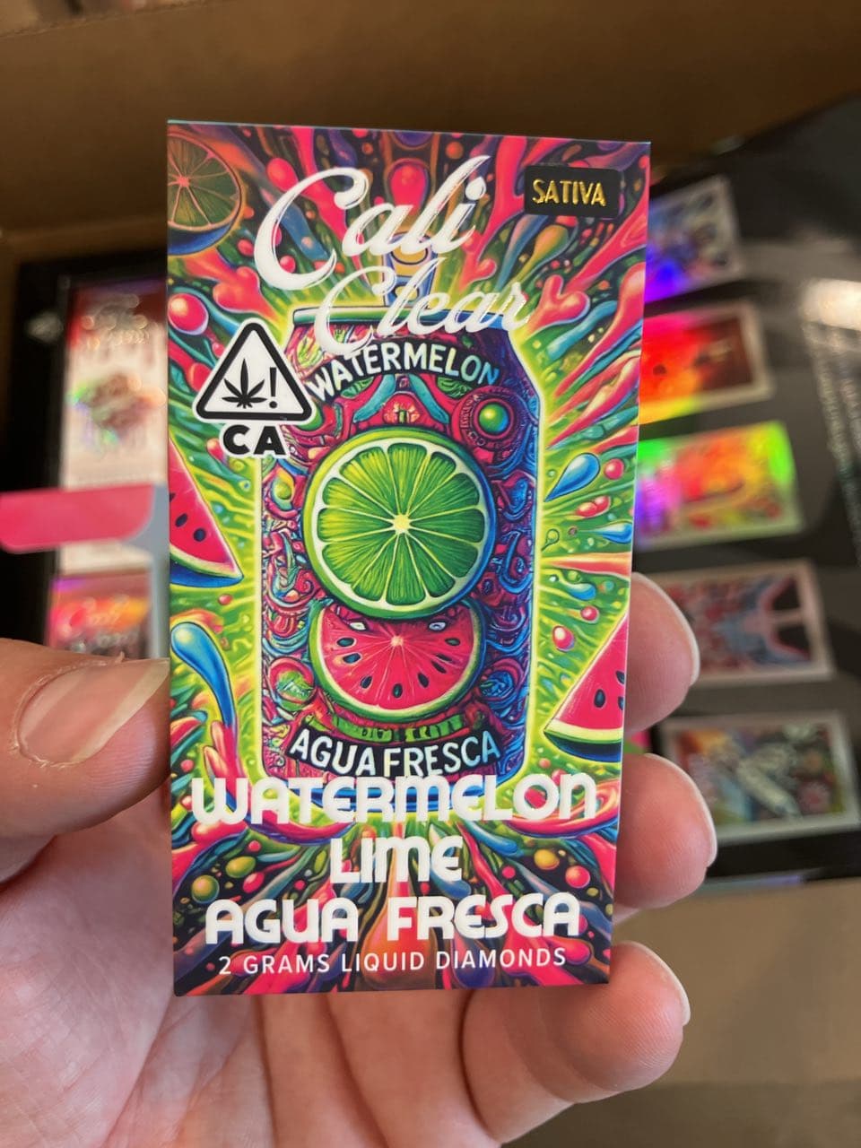 Cali Clear Watermelon Lime Agua Fresca - 2G 2G Liquid Diamonds