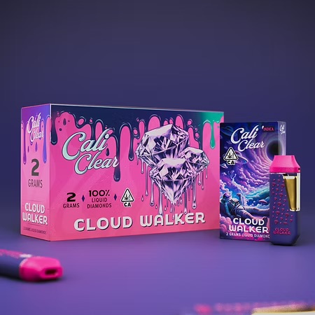Calicleardisposablesusa.com | cali clear cloud walker – 2g liquid diamonds disposable – indica