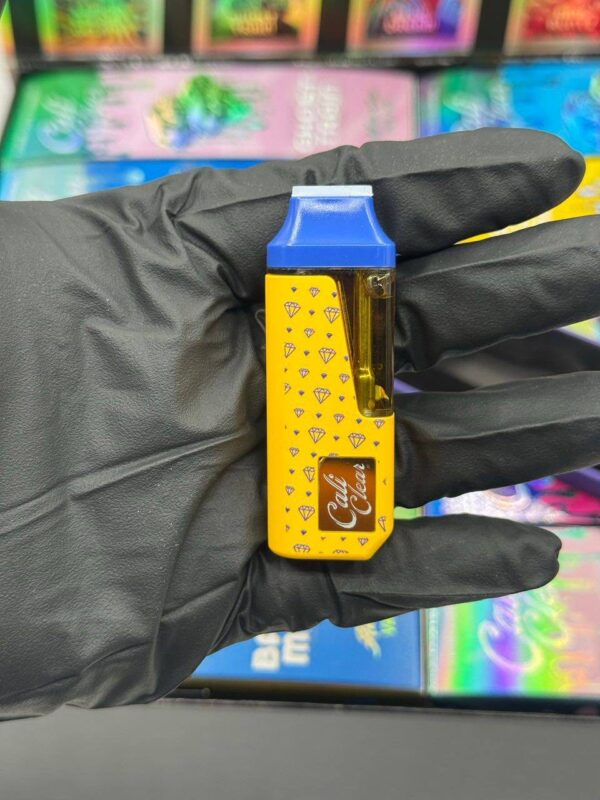 calicleardisposablesusa.com | Cali Clear Blueberry Blast – 1g Live Resin – All In One Vape Pod – Sativa