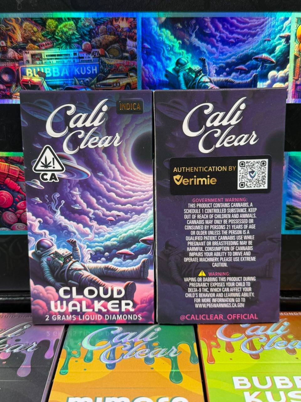 Calicleardisposablesusa.com | cloud walker cali clear v5 | 2g disposable | indica